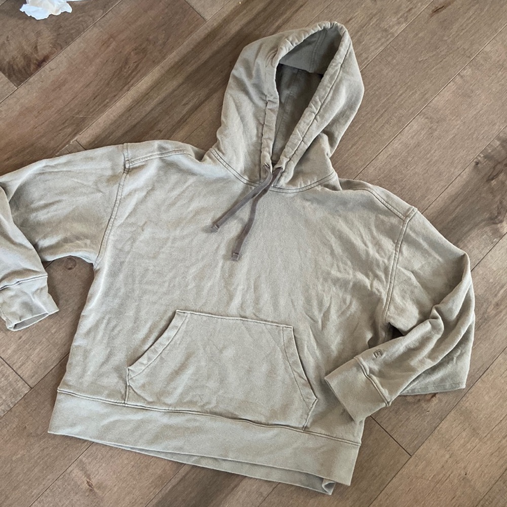 Everlane Tan Hoodie Sweatshirt